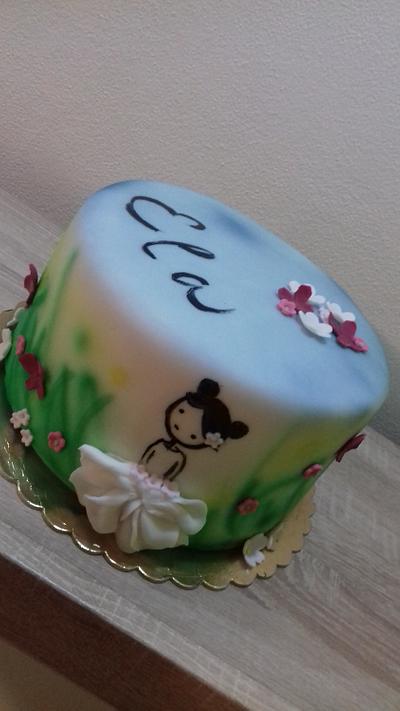 Sweet girl cake - Cake by Ellyys