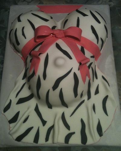 Pregnant Belly Cake - Cake by monroe