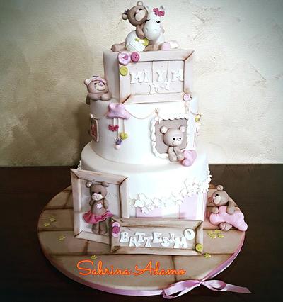 Sweet teddy - Cake by Sabrina Adamo 