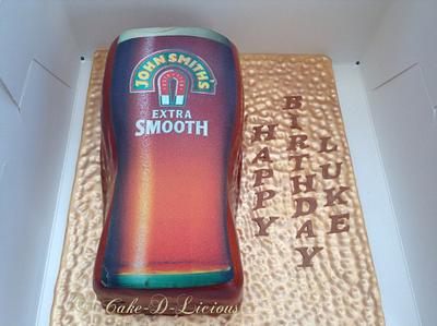 Pint of John Smiths  - Cake by Sweet Lakes Cakes