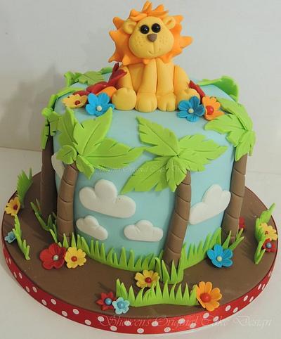 Lion Babyshower - Cake by Shereen