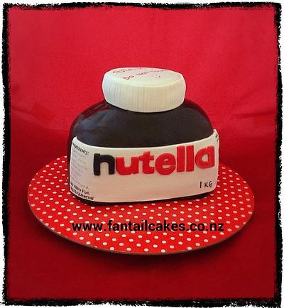 Nutty about Nutella - Cake by Fantail Cakes