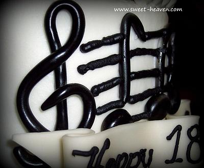 Trumpet Cake - Cake by Sweet Heaven Cakes