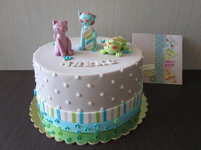 Kittens Cake  - Cake by sansil (Silviya Mihailova)