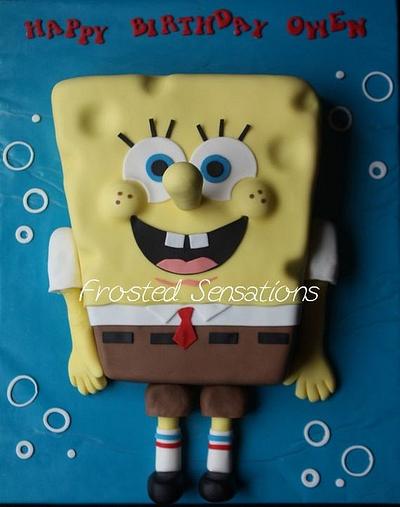 Spongebob sqaure pants cake - Cake by Virginia
