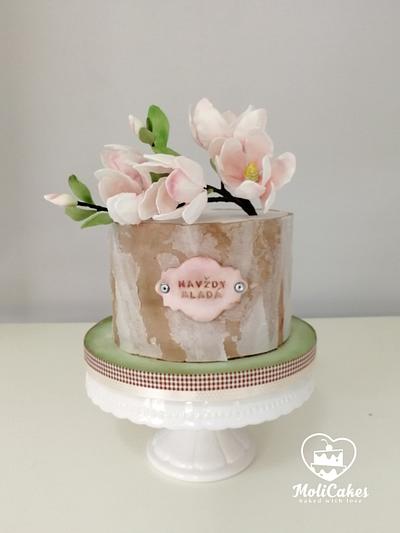Magnolia... - Cake by MOLI Cakes
