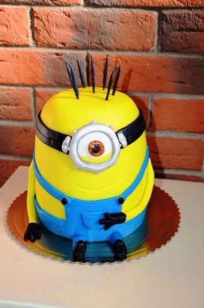 Minion cake - Cake by Torty Alexandra