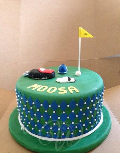 For the golfer - Cake by Rezana