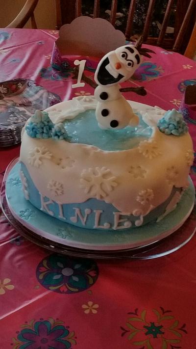 Olaf - Cake by Cakes Abound
