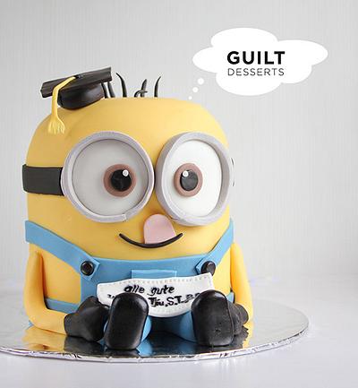 Minion! - Cake by Guilt Desserts