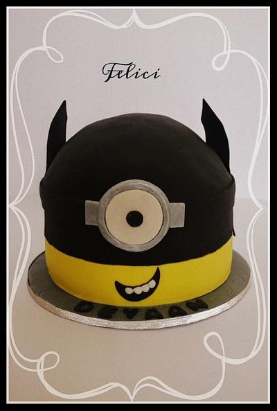 Bat-minion - Cake by Felici - Bake Craft by Ankna