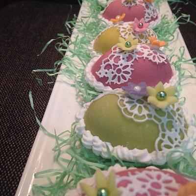 Easter eggs - Cake by Gisellescakes