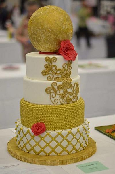 Golden Royale - Cake by Caking Around Bake Shop