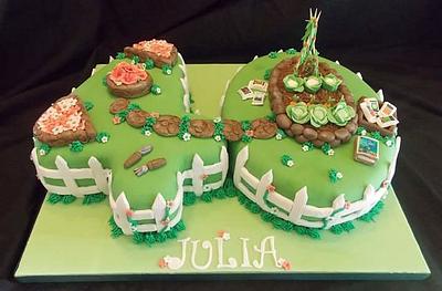 A keen gardeners cake - Cake by Marvs Cakes