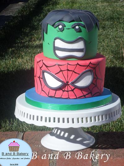 Superhero Cake - Cake by CakeLuv