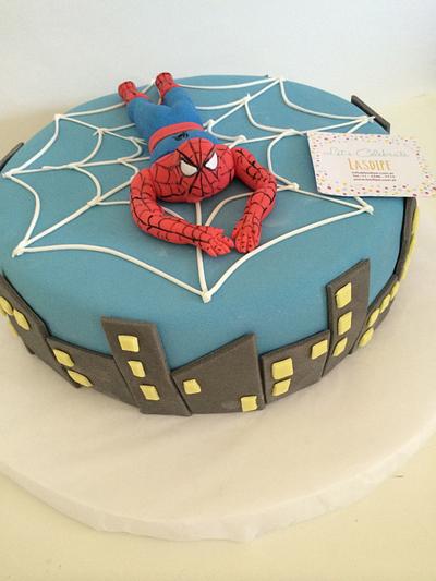 Spiderman - Cake by Lasdipe