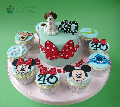 Dogs and Disney Themed Cake - Cake by Amanda’s Little Cake Boutique