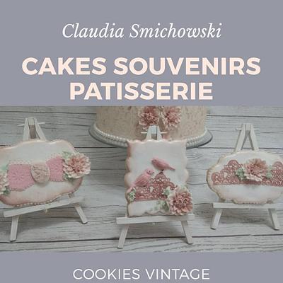 Cookies Vintage - Cake by Claudia Smichowski