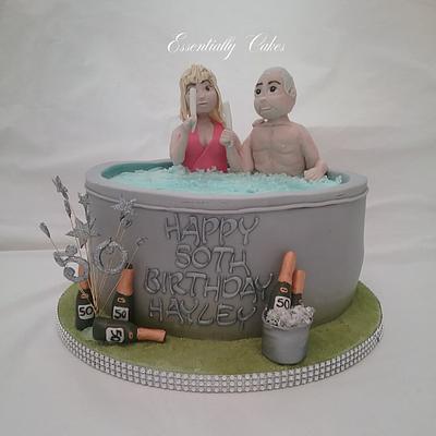 Hot tub - Cake by Essentially Cakes