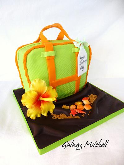 The Bag cake "Ruby" - Cake by Gulnaz Mitchell