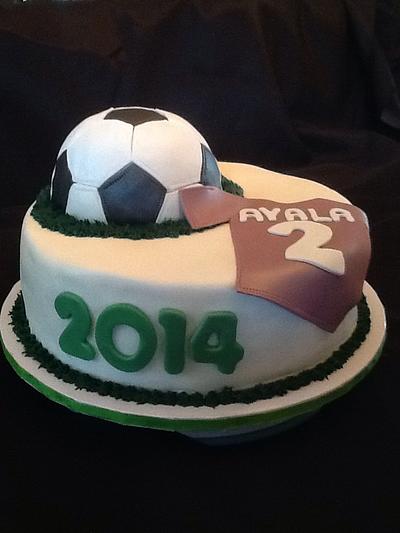 Soccer - Cake by John Flannery