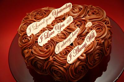 Happy Valentine`s Day - Cake by My_sweet_passion