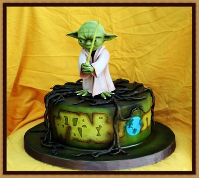 Yoda - Cake by Lorita