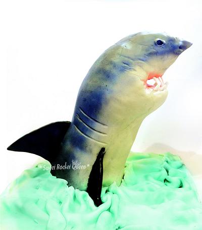 Great White Shark Valerio - Cake by Sweet Rocket Queen (Simona Stabile)