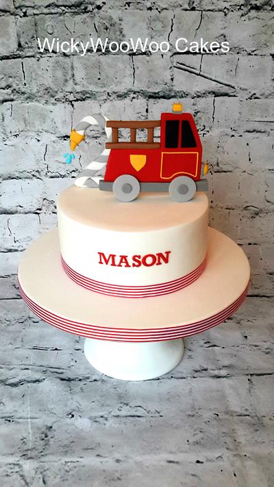 Little Red Engine - Cake by WickyWooWoo Cakes