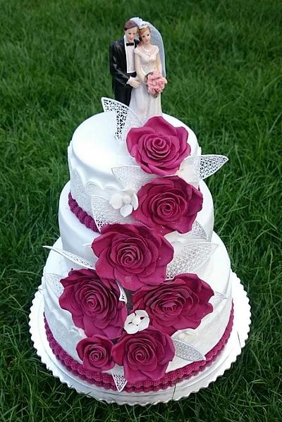 Wedding cake - Cake by AndyCake