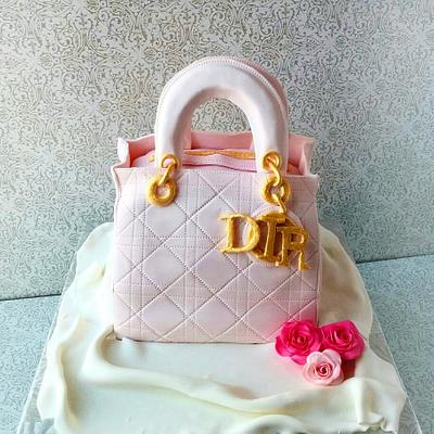Dior Purse - Cake by ESB Creations