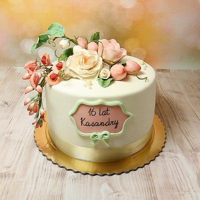 Flowers - Cake by Torty AgiMik 
