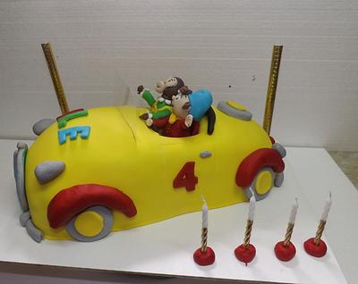 Noddy's Car - Cake by Katarina
