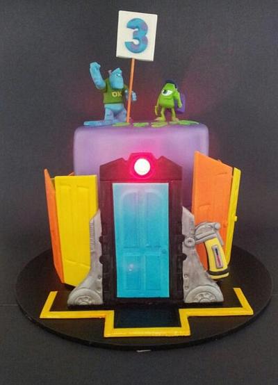 Monster Inc. Cake - Cake by CAKE ART by Michelle