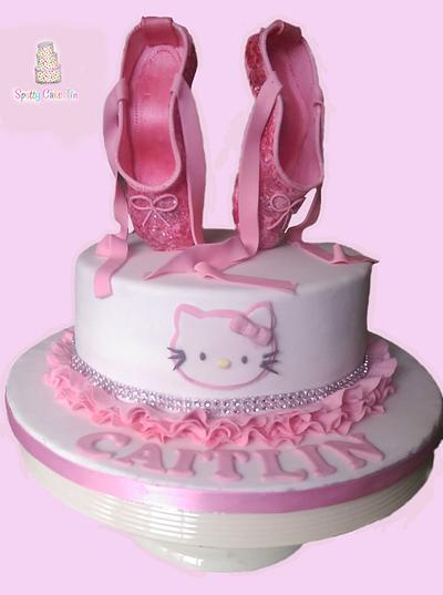 hello kitty ballet cake - Cake by Shell at Spotty Cake Tin