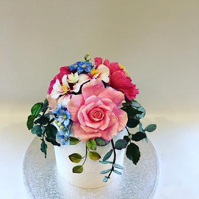 Summer flowers  - Cake by Jollyjilly