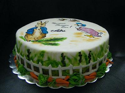 Peter Rabbit cake - Cake by Petya Ivanova