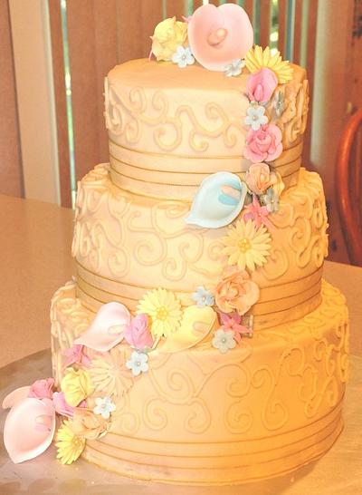 Wedding Anniversary Cake - Cake by Cakebuddies