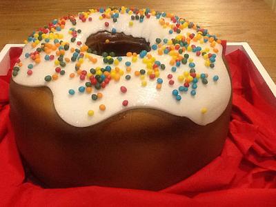 Donut Cake - Cake by JulieCraggs
