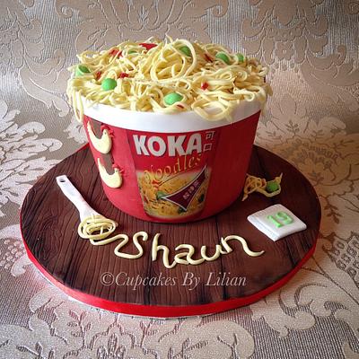 Koka Noodle Cake - Cake by Lilian Johnstone