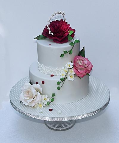 Wedding cake  - Cake by Zuzana Bezakova