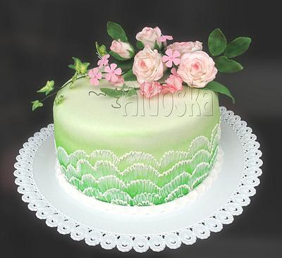 Green cake - Cake by Alena