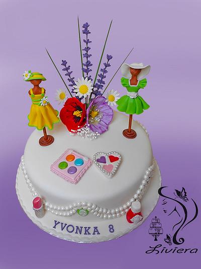 birthday cake for a girl - Cake by L