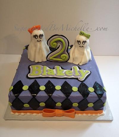 Girly Ghosts - Cake by Michelle 