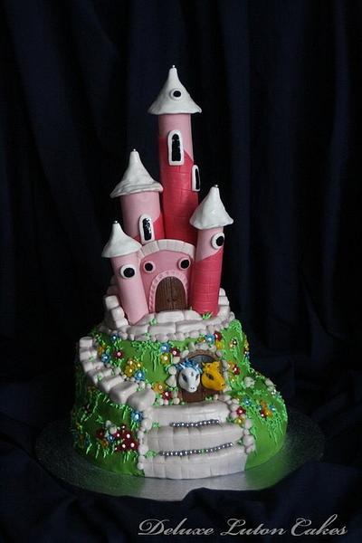 Castle for little princess - Cake by Eve