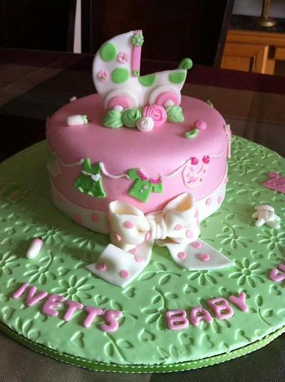 Baby stroller cake  - Cake by Bequisweetcakes