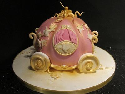 my first princess carridge  - Cake by d and k creative cakes