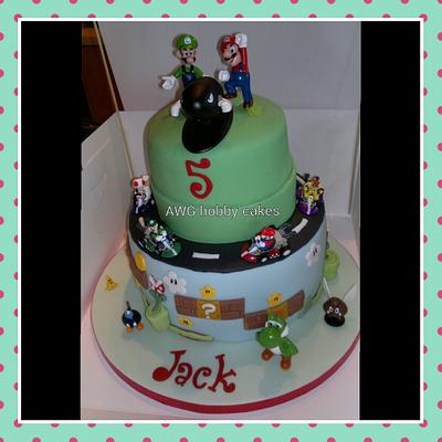 Mario kart for Jack - Cake by AWG Hobby Cakes