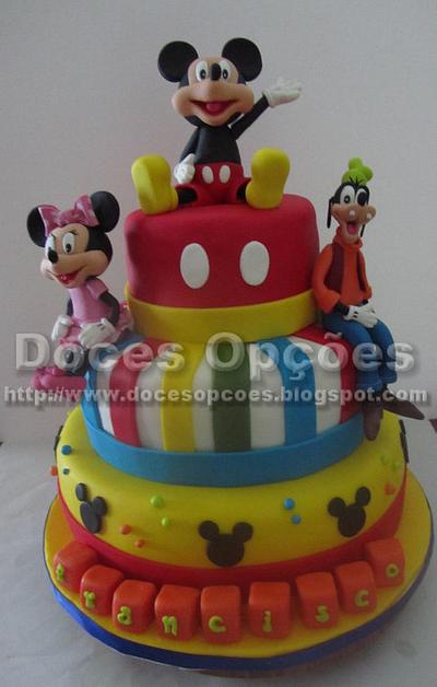 Mickey and friends - Cake by DocesOpcoes