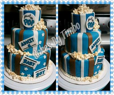 "About to POP" Baby shower Cake! - Cake by Timbo Sullivan